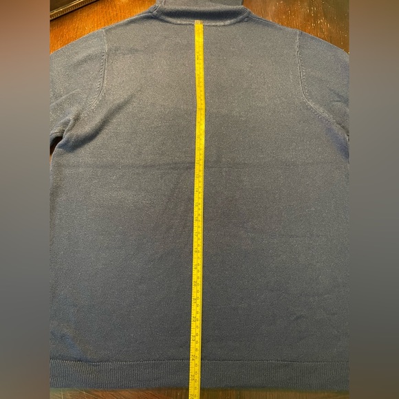 NWOT - Navy Turtleneck Sweater - Picture 4 of 6